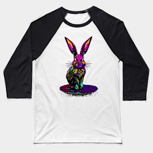 Neon Bunny Baseball T-Shirt